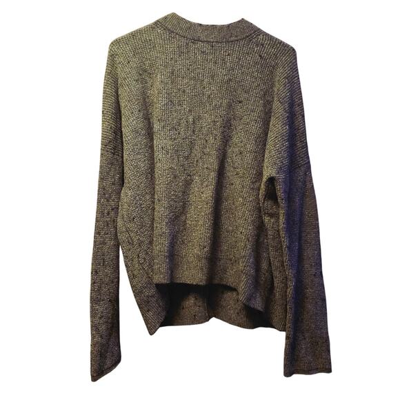 point sur wool alpaca blend button back sweater size large - Picture 1 of 5